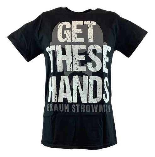 Braun Strowman Get These Hands Herren T-Shirt schwarz - Bild 2 von 5