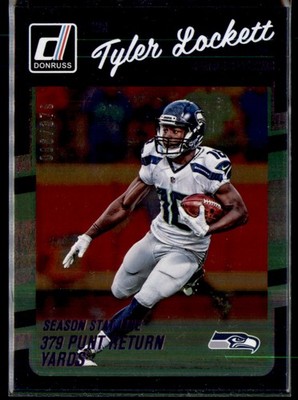 2016 Donruss #267 Tyler Lockett Stat Line Season #/379