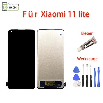 Für Xiaomi Mi 11 Lite 5G M2101K9AG LCD Display Bildschirm Touch Screen Werkz...