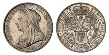GREAT BRITAIN. Victoria 1893 AR Florin, Two Shillings. NGC PR63 Cameo. S-3939