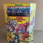 Vintage 80s Masters Of The Universe Jumbo Collectors Case 16" He-Man Yellow MOTU