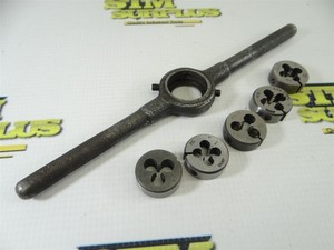 GTD NO.1752 ROUND DIE WRENCH 1" OD +5 METRIC DIES M5 X 0.5 TP M8 X 1.25 WIDELL
