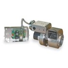 Induced Draft Blower, 115, Sintered Iron, 11 1/2 in W, 9 1/4 in H, 6" Inlet and