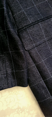 Ralph Lauren 58R Wool Blend Suit Blazer Jacket Men Blue Plaid - Picture 9 of 16