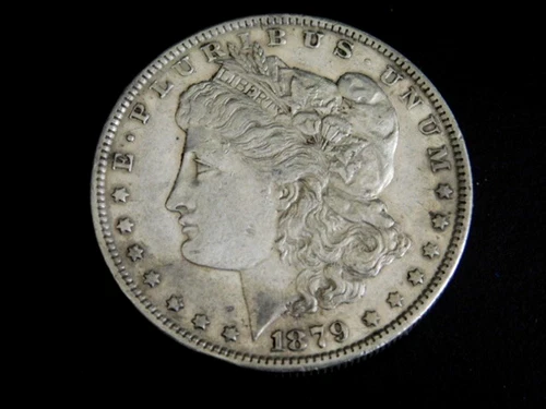 US 1879-O  MORGAN  SILVER DOLLAR XF