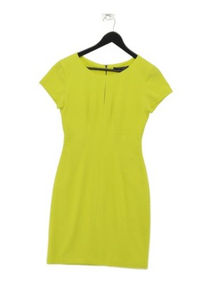 BCBGMAXAZRIA Bodycon Midikleid XS in Gelb
