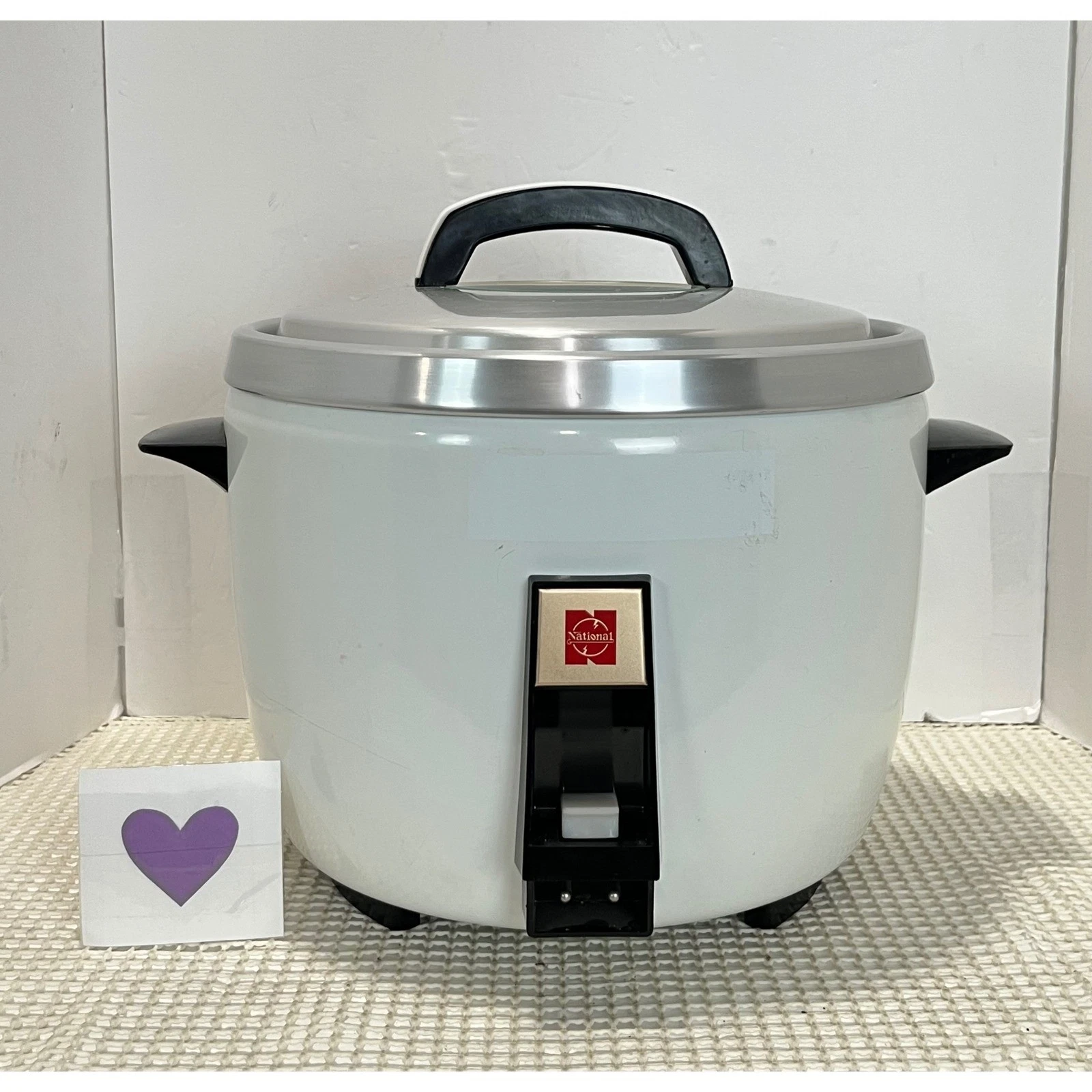 Vintage National Automatic Rice Cooker White Stainless Steel Lid New Inperfectio
Opens in a new wind