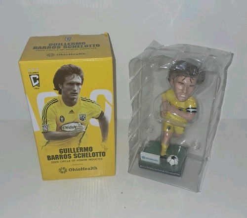 Columbus Crew Guillermo Barros Schelotto MLS Soccer Bobblehead Circle Of Honor - Picture 2 of 10