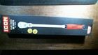 C ICON 58590  3/8" Drive Long Reach Flex Head 90Tooth Ratchet Comfort Grip R2LFG