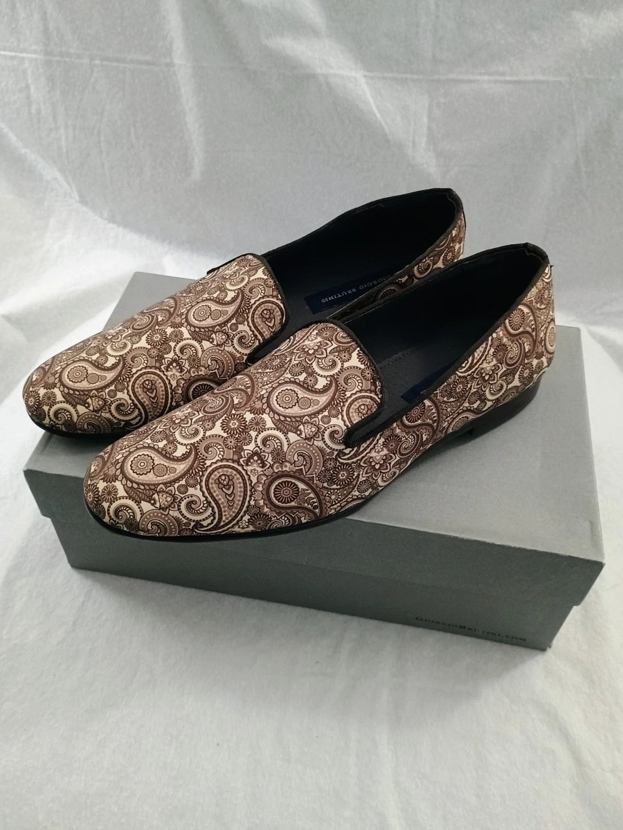 Giorgio Brutini Woven Leather Loafers Metro Basket Weave Mens Driving Shoes 9.5M Giorgio Brutini Men main image 3