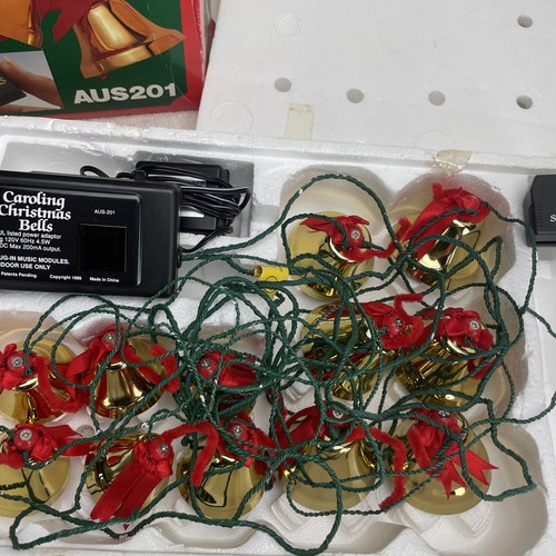 Caroling Christmas Bells 47 carols AUS201 Ye Merry Minstrel Tested Works Great - Picture 4 of 7