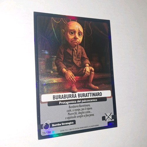 2025 ITALIAN BRAINROT TRADING CARD GAME N°25 BURABURRA BURATTINARO