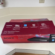Sony DVP-SR510H Upscaling HDMI 1080p Full HD DVD Player - New Open Box. Tested