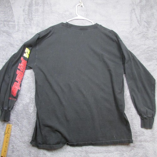 Nascar Jeff Gordon Shirt Mens XL Black Long Sleeve 24 DuPont NASCAR Racing - Picture 2 of 7