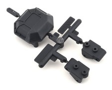 Element RC Enduro Diff Cover & Lower Link Mounts (Hard) [ASC42071]
