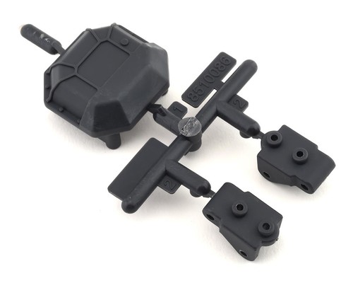 Element RC Enduro Diff Cover & Lower Link Mounts (Hard) [ASC42071] - Picture 1 of 2