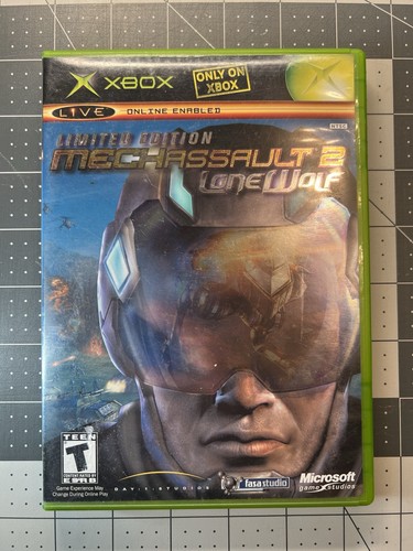 MechAssault 2: Lone Wolf - Limited Edition (Microsoft Xbox) Complete w/ Manual - Picture 1 of 7