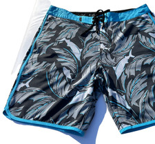 Salt Life Boardshort Aqua Size 34 Live Salty SALTLIFE NWT