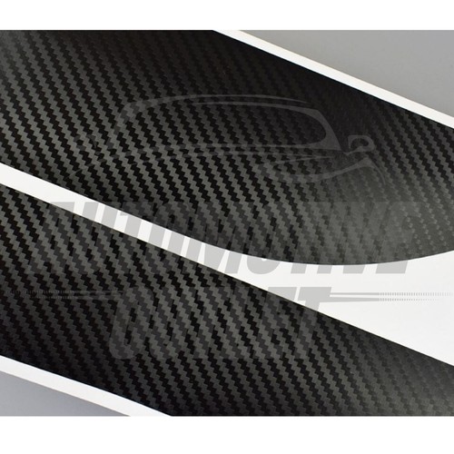 SIDE STICKER SKIRT DECALS 5D CARBON M PERFORMANCE FOR BMW BMW F20 F21 1 SERIES - Picture 3 of 8