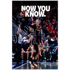 Indiana Fever "Now You Know" Basketball Poster