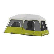 9 Person Instant Cabin Tent - 14' x 9', Green (40008) 9 Person (Green)