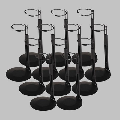 12 pcs Doll Stand - Action Figure Stands with Expandable Waist Wire for 8''-14