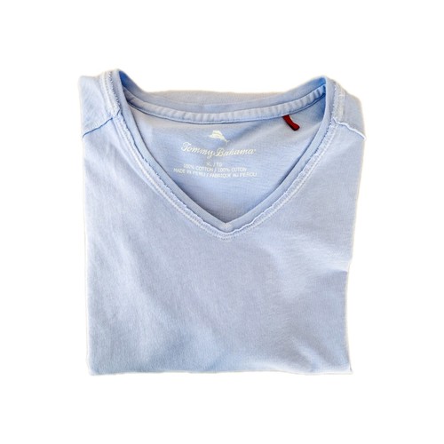 Tommy Bahama T Shirt XL Sun Bleached All Cotton Blau - Bild 1 von 6