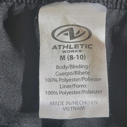 Women’s Athletic Works Shorts Black Soot Size M (8-10) - Picture 2 of 7