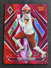 2024 Panini Phoenix Terry McLaurin #132 Red Prizm /140 Washington Commanders 