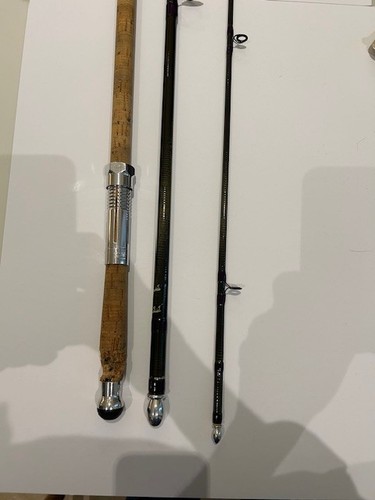HARDY SPECIALIST FAVOURITE Carbon Fibre 12ft-6ins rod with chrome plugs + bag - Picture 7 of 10