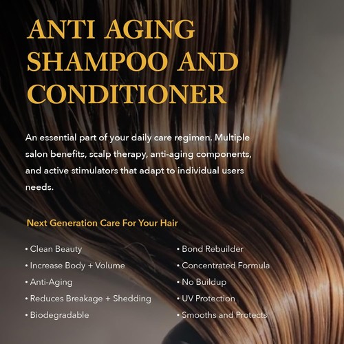 Shampoo and Conditioner. Clarifying & Deep Conditioning. Promotes Strong Heal... - Picture 2 of 6