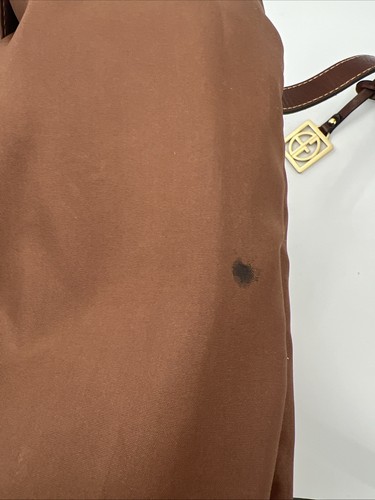 Giani Bernini dunkelbraune Over Shoulder Echtleder Handtasche Made in China - Bild 13 von 16