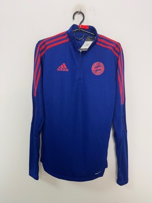 BAYERN MÜNCHEN 2021/2022 TRAINING FUSSBALL OBERTEIL ADIDAS SHIRT LANGARM GR. XS