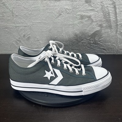Converse  Star Player 76  Men's Size 11 Gray Low Top Lace Up Casual Sneakers