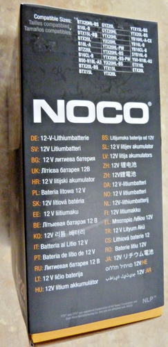 NOCO Lithium NLP20 Group 20 600A 12V 7Ah Lithium Powersport Battery - Picture 3 of 6