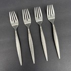 Vintage Oneida Community “Venetia” Stainless Salad Forks Set Of 4