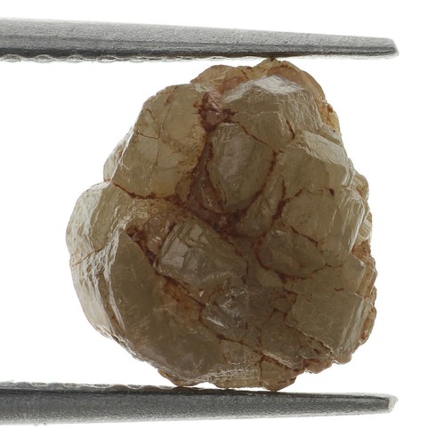 Neuer grüner gelber natürlicher loser Rohdiamant mit 2,88 Karat - Bild 2 von 2