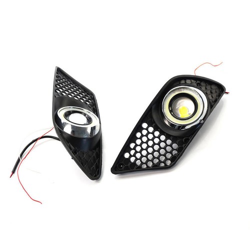 LED Angle Eyes DRL Fog Light Lamps w/ Covers For 2008-11 Mercedes Benz C300 W204 - Bild 5 von 10