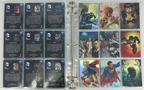DC Comics Trading Card Mini-Master Set Base/Chase Sets 2012 Cryptozoic - Picture 17 of 19