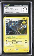 CGC 9.5 MINT+ Luxray 2008 Legends Awakened 8/146 Holo Pokemon Card