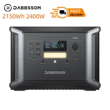 ⚡Portable Power Station 2150Wh 2400W Solar Generator For Home Backup Dabbsson🔥