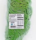 Gustaf’s Sour Apple Laces – 2 lb Bag (Available in Packs of 1, 2, or 3)