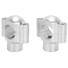 Lowbrow Customs Smooth 1" Handlebar Risers - Aluminum