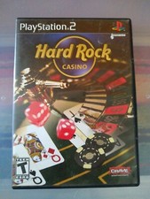 Hard Rock Casino (Sony PlayStation 2, 2006) Used Complete with manual PS2