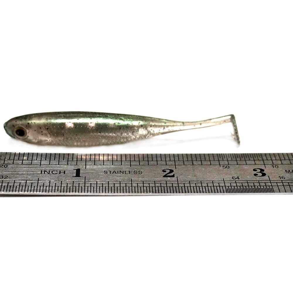 (7cm , Watermelon) - Dr.Fish Softbait Wiggle Shad Soft Plastic Swimbait (7cm , Watermelon) - Dr.Fish Softbait Wiggle Shad Soft Plastic Swimbait