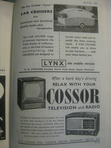 RAC (Royal Automobile Club) Club Guide & Handbook 1954 + India Tyres Book Mark - Bild 16 von 18