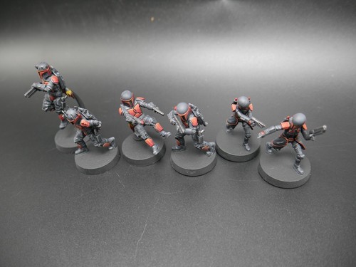 Star Wars Legion Painted Mandalorian Super Commandos Unit Expansion - Picture 3 of 14
