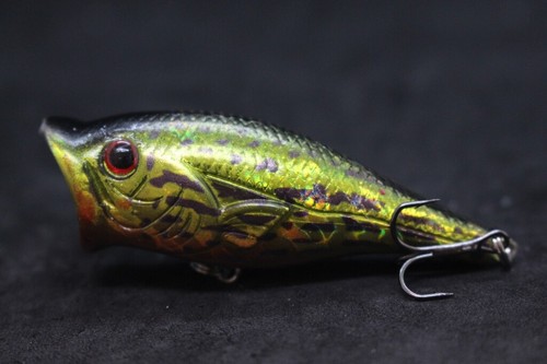 Topwater Pêche Leurre wLure 6.3cm Popper Pour Bass Pêche Rigide Appât T626 - Photo 56/96