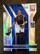 2004 Donruss Elite Extra Edition Victor Martinez Status #40/41 Die Cut