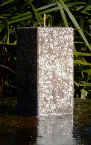 70hr SANDALWOOD & PATCHOULI Scented Natural ECO PILLAR CANDLE MEN'S FRAGRANCES - Picture 12 of 12